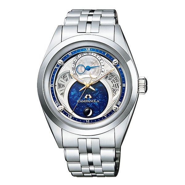 CAMPANOLA ECO-DRIVE カンパノラ フレキシブルソーラー 紺瑠璃(こんるり) BU0040-57L