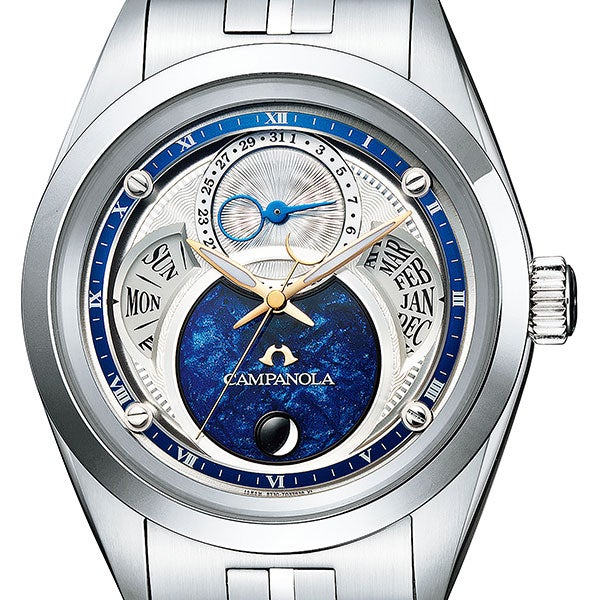 CAMPANOLA ECO-DRIVE カンパノラ フレキシブルソーラー 紺瑠璃(こんるり) BU0040-57L