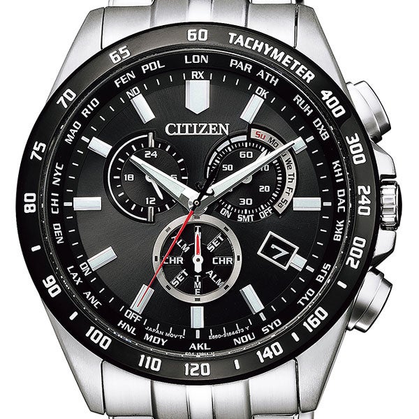 CITIZEN COLLECTION シチズン コレクション エコ・ドライブ ダイレクトフライト クロノグラフ CB5874-90E