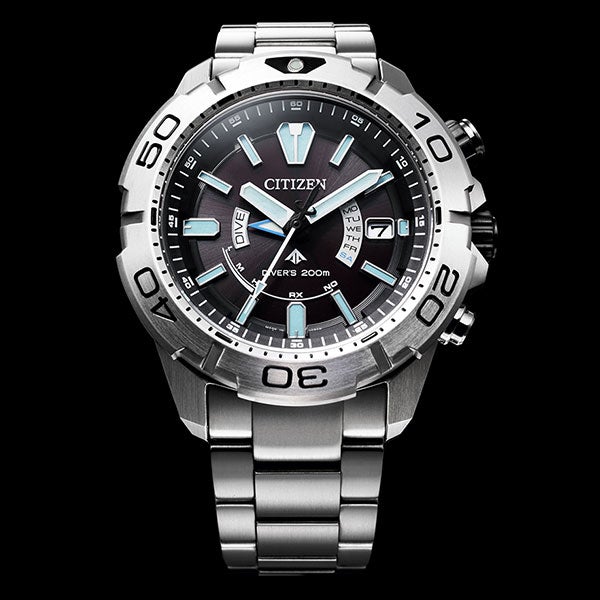PROMASTER MARINE Serise プロマスター エコドライブ 電波時計 マリンシリーズ ダイバー200m AS7141-60E