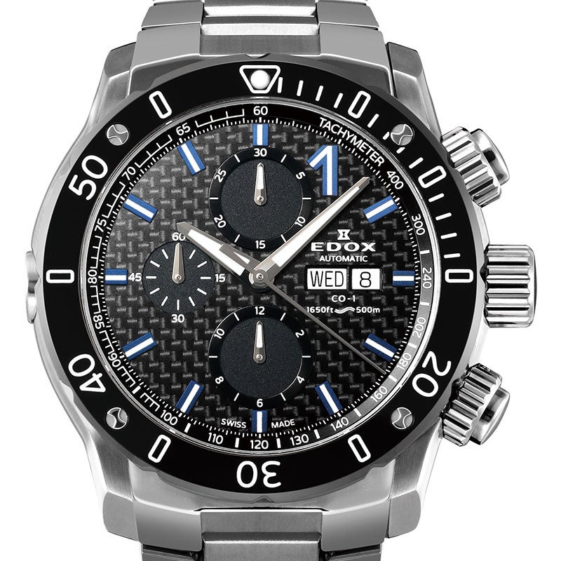 EDOX CHRONOFFSHORE-1 CHRONOGRAPH AUTOMATIC エドックス クロノオフショア1 クロノグラフ 01122-3M-NIBU6