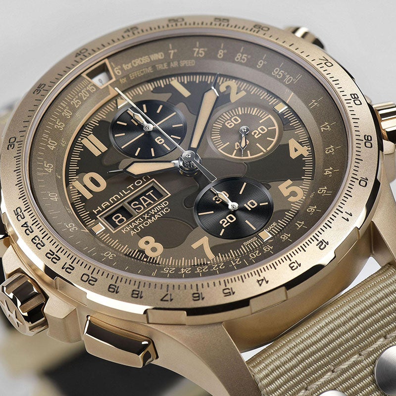 HAMILTON KHAKI AVIATION X-WIND AUTO CHRONO ハミルトン カーキ アビエーション X-ウィンド オート H77916920