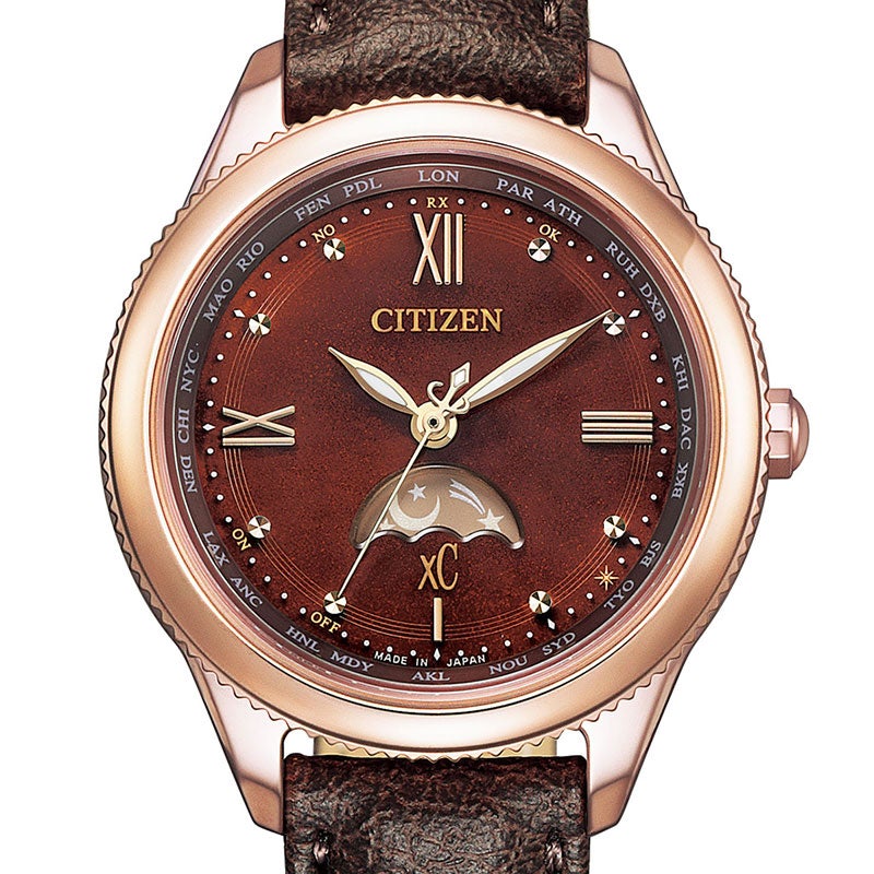 xC Titania Happy Flight daichi collection Eco Drive Model クロスシー ティタニア ハッピーフライト ダイチ コレクション EE1002-01W