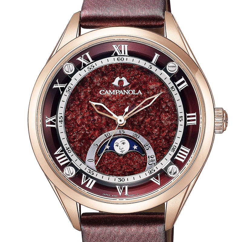 CAMPANOLA MOONPHASE COLLECTION カンパノラ ムーンフェイズ コレクション 燈寧(あかね) EZ2002-01W