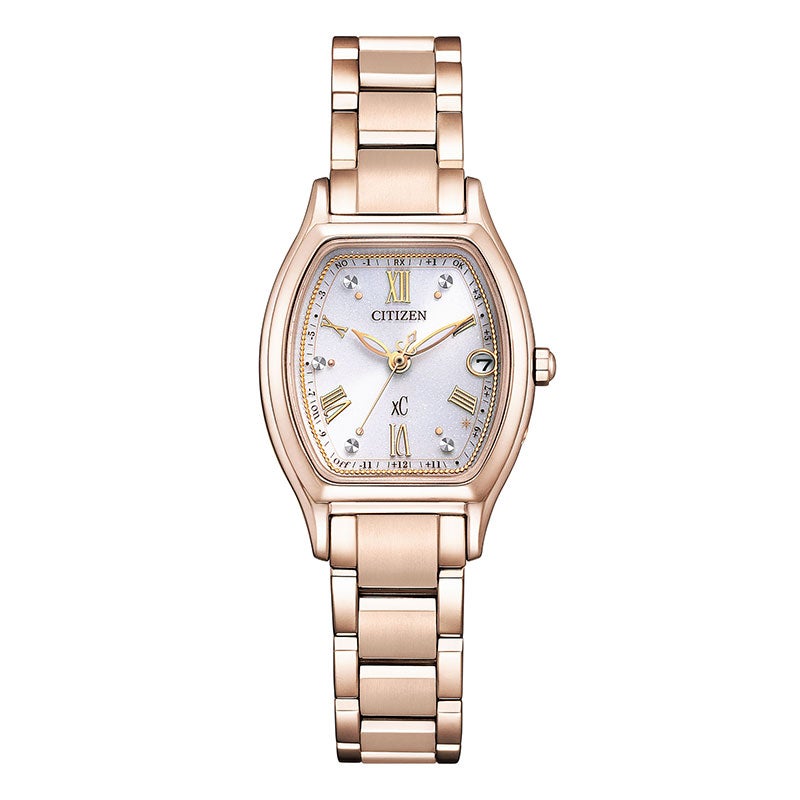 xC Titania Happy Flight Basic collection Eco Drive Model クロスシー ティタニア ライン ハッピーフライト ベーシックコレクション エコ・ドライブ電波時計 ES9354-69B
