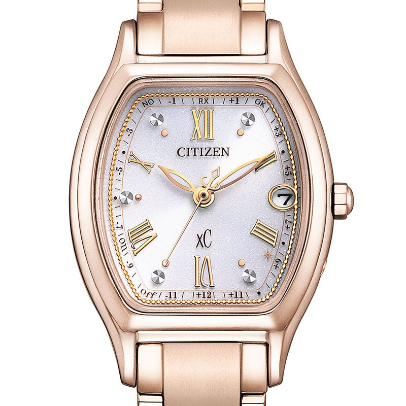 xC Titania Happy Flight Basic collection Eco Drive Model クロスシー ティタニア ライン ハッピーフライト ベーシックコレクション エコ・ドライブ電波時計 ES9354-69B