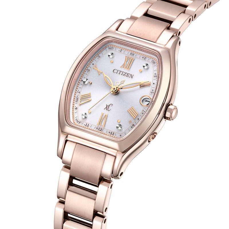 xC Titania Happy Flight Basic collection Eco Drive Model クロスシー ティタニア ライン ハッピーフライト ベーシックコレクション エコ・ドライブ電波時計 ES9354-69B
