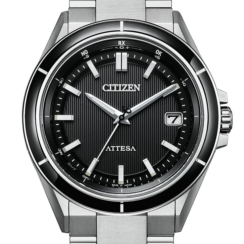 ATTESA Eco-Drive Radio Controlled Watch Direct Flight ACT Line アテッサ エコ・ドライブ電波時計 ダイレクトフライト アクトライン CB3030-76E