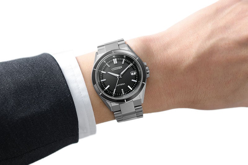 ATTESA Eco-Drive Radio Controlled Watch Direct Flight ACT Line アテッサ エコ・ドライブ電波時計 ダイレクトフライト アクトライン CB3030-76E