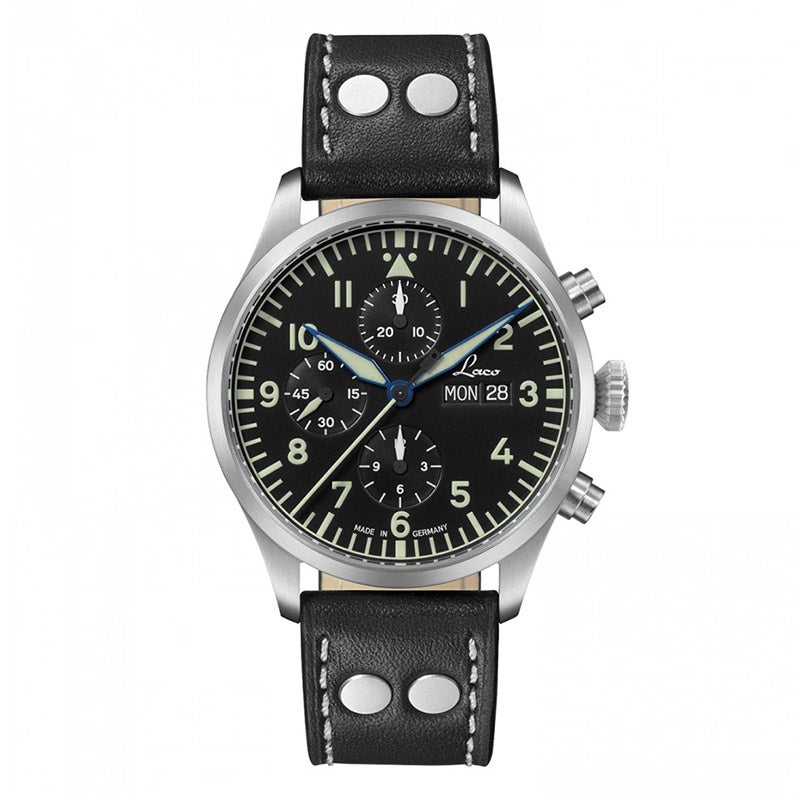 Laco ラコ クロノグラフ キール.2 シュバルツ 862148