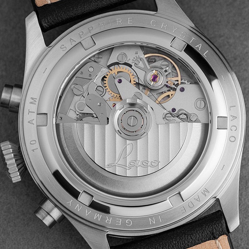 Laco ラコ クロノグラフ キール.2 シュバルツ 862148