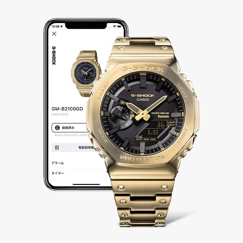 G-SHOCK FULL METAL ジーショック フルメタル GM-B2100GD-9AJF