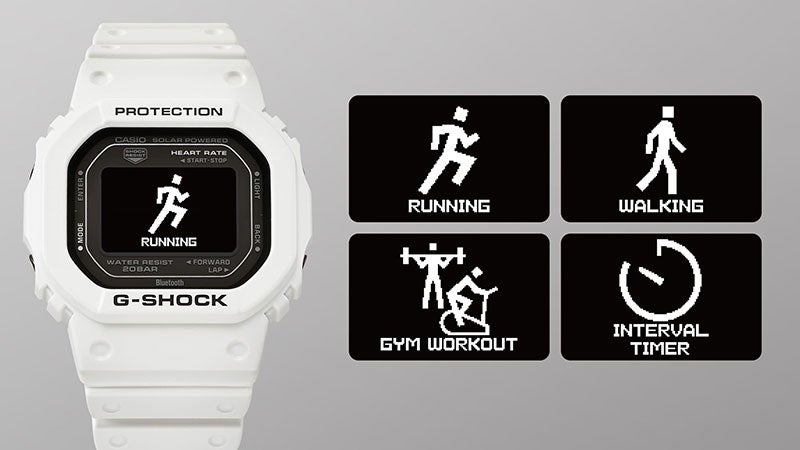 G-SHOCK G-SQUAD 5600 Series ジーショック ジースクワッド DW-H5600-1A2JR