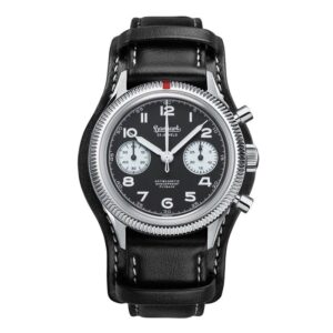 hanhart PIONEER 417ES 1954 Flyback Reverse Panda 39 ハンハルト パイオニア H701.211-7010