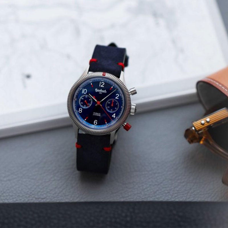 hanhart PIONEER Limited Red X Blue ハンハルト パイオニア リミテッド レッド X ブルー H702L.270-0310