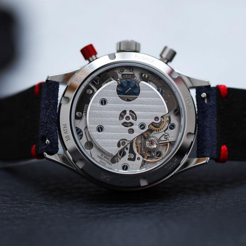 hanhart PIONEER Limited Red X Blue ハンハルト パイオニア リミテッド レッド X ブルー H702L.270-0310