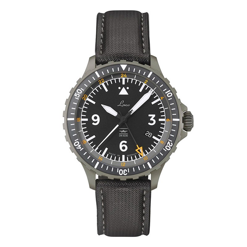Laco DIN8330 Hamburg GMT ラコ ドイツ工業規格DIN8330認定 パイロットウォッチ ハンブルク GMT 862165