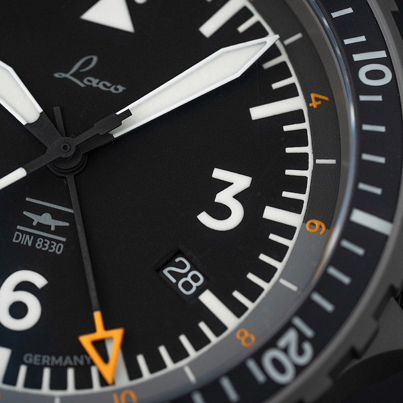 Laco DIN8330 Hamburg GMT ラコ ドイツ工業規格DIN8330認定 パイロットウォッチ ハンブルク GMT 862165