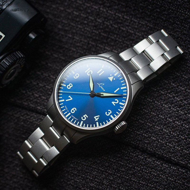 Laco PILOT Augsburg 42 Blaue Stunde ラコ パイロット アウクスブルク 42 ブラウシュトゥンデ 862100.MB