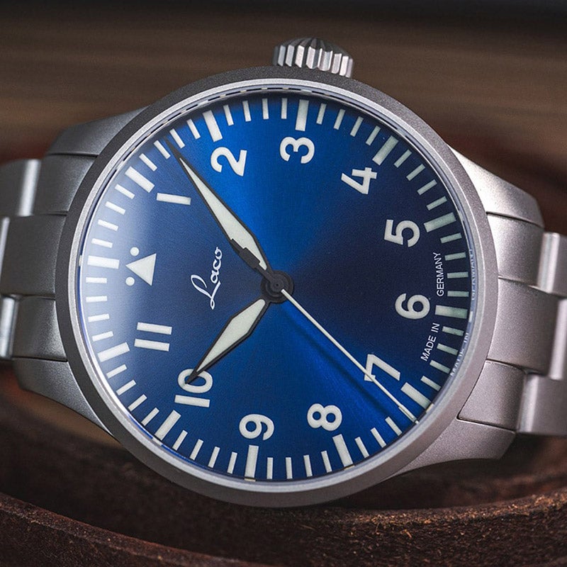 Laco PILOT Augsburg 42 Blaue Stunde ラコ パイロット アウクスブルク 42 ブラウシュトゥンデ 862100.MB