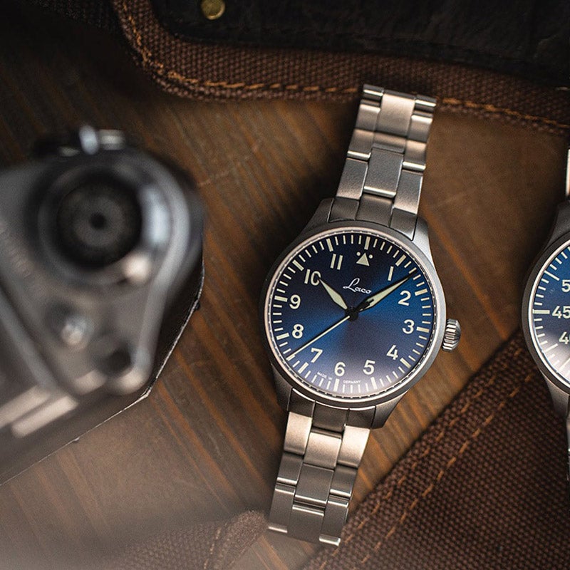 Laco PILOT Augsburg 42 Blaue Stunde ラコ パイロット アウクスブルク 42 ブラウシュトゥンデ 862100.MB