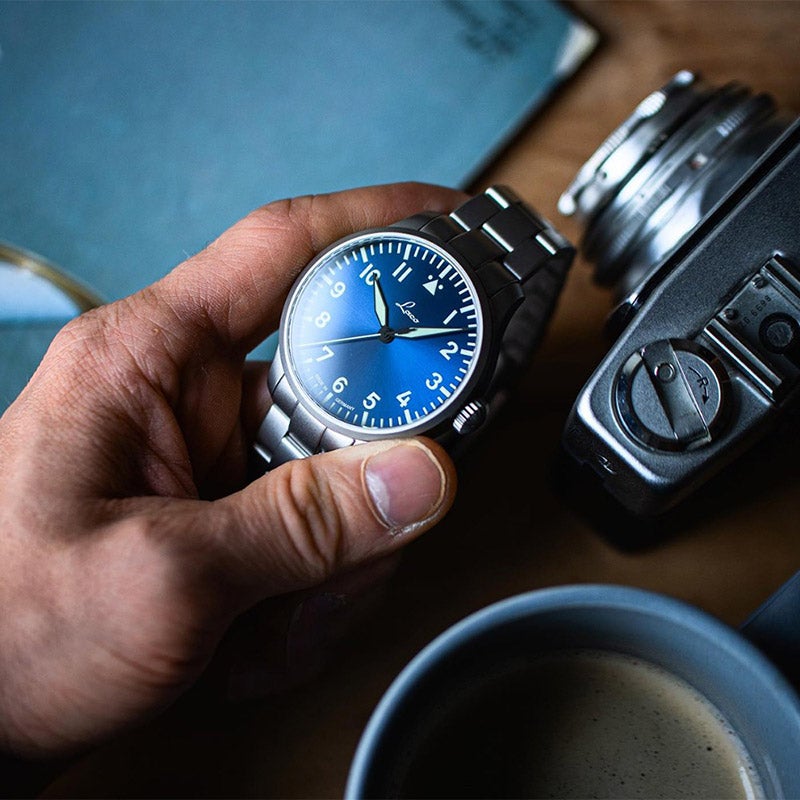 Laco PILOT Augsburg 42 Blaue Stunde ラコ パイロット アウクスブルク 42 ブラウシュトゥンデ 862100.MB