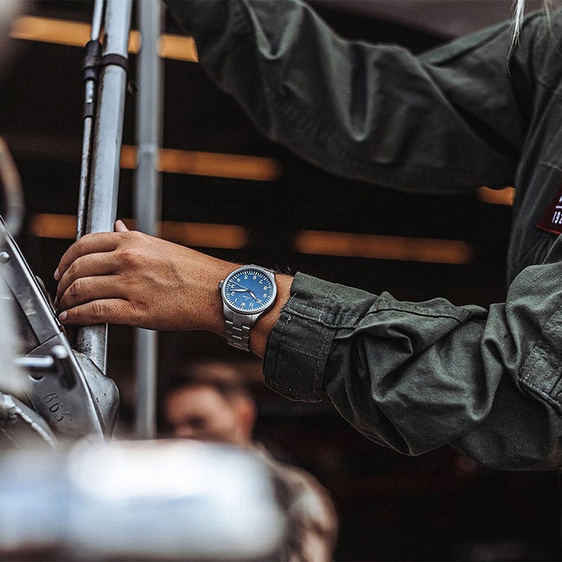 Laco PILOT Augsburg 42 Blaue Stunde ラコ パイロット アウクスブルク 42 ブラウシュトゥンデ 862100.MB