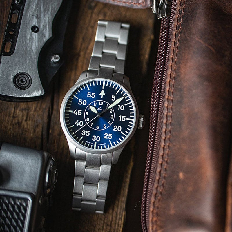 Laco PILOT Aachen39 Blaue Stunde ラコ パイロット アーヘン39 ブラウシュトゥンデ 862103.MB