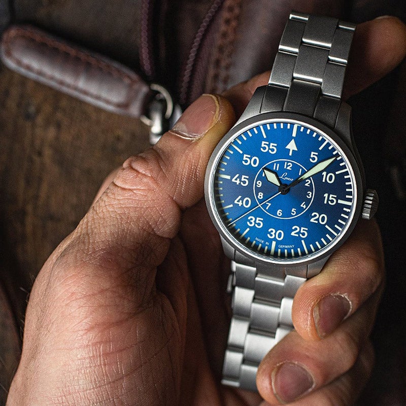 Laco PILOT Aachen39 Blaue Stunde ラコ パイロット アーヘン39 ブラウシュトゥンデ 862103.MB