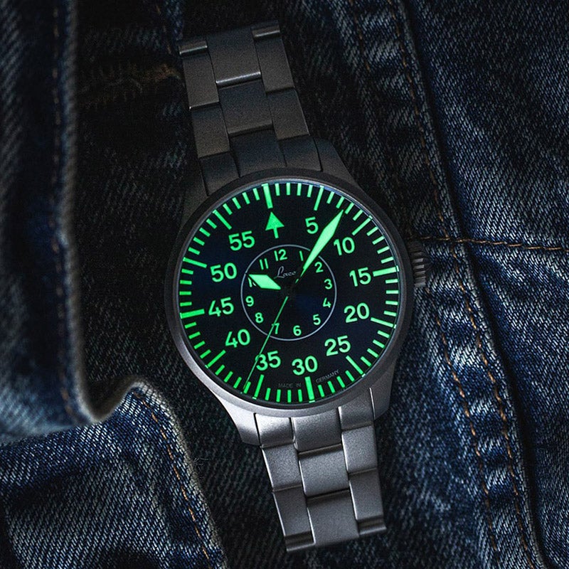Laco PILOT Aachen39 Blaue Stunde ラコ パイロット アーヘン39 ブラウシュトゥンデ 862103.MB