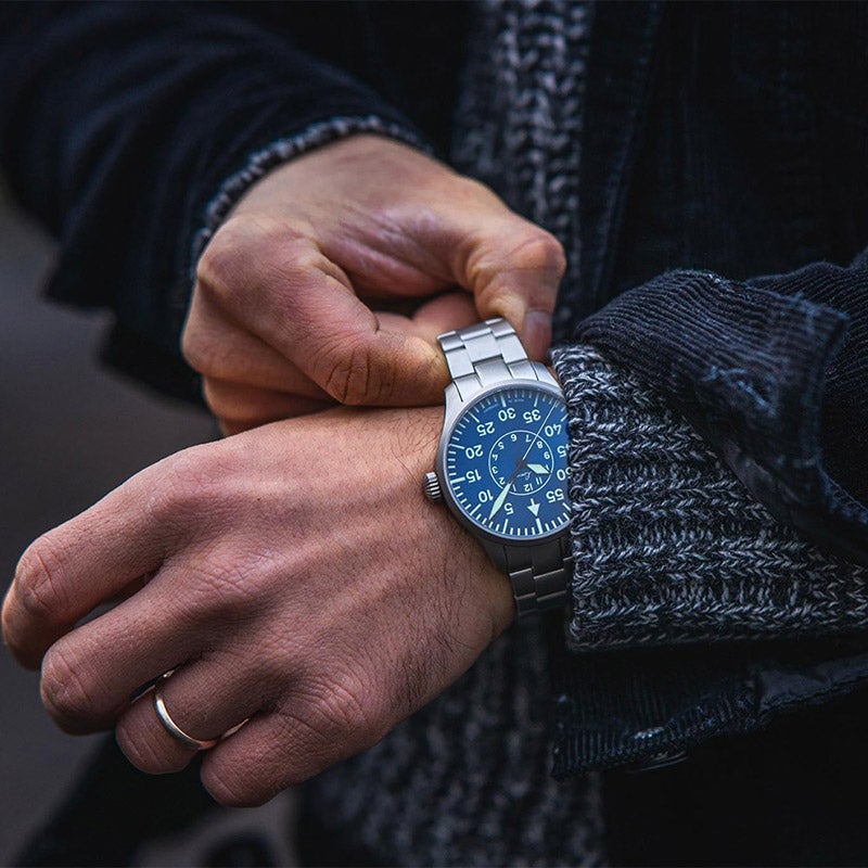 Laco PILOT Aachen39 Blaue Stunde ラコ パイロット アーヘン39 ブラウシュトゥンデ 862103.MB