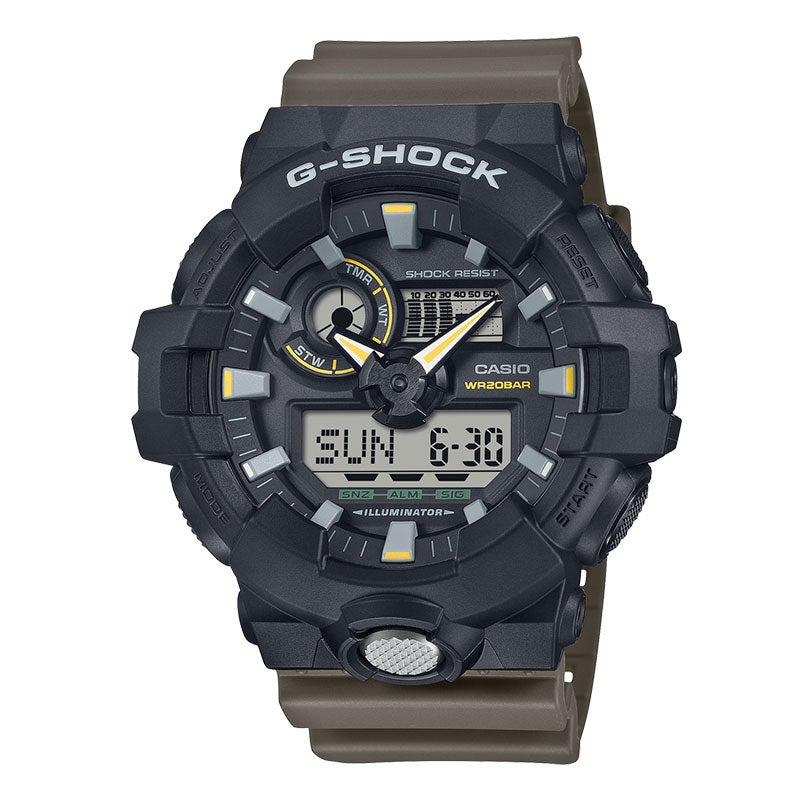 G-SHOCK ANALOG-DIGITAL 700 Series ジーショック アナログ デジタル GA-710TU-1A3JF