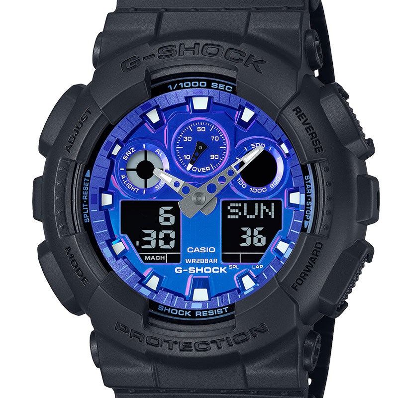 G-SHOCK ANALOG-DIGITAL GA-100 Series ジーショック アナログ デジタル GA-100FL-1AJF