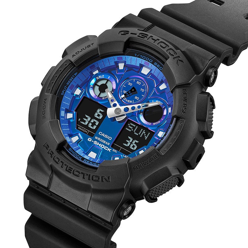G-SHOCK ANALOG-DIGITAL GA-100 Series ジーショック アナログ デジタル GA-100FL-1AJF