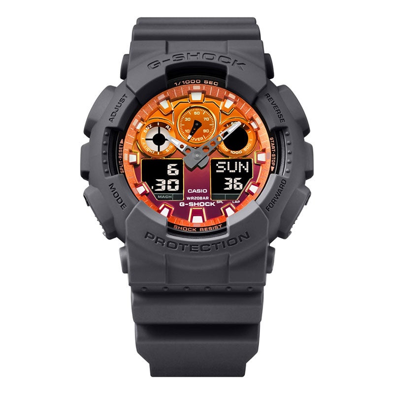 G-SHOCK ANALOG-DIGITAL GA-100 Series ジーショック アナログ デジタル GA-100FL-8AJF