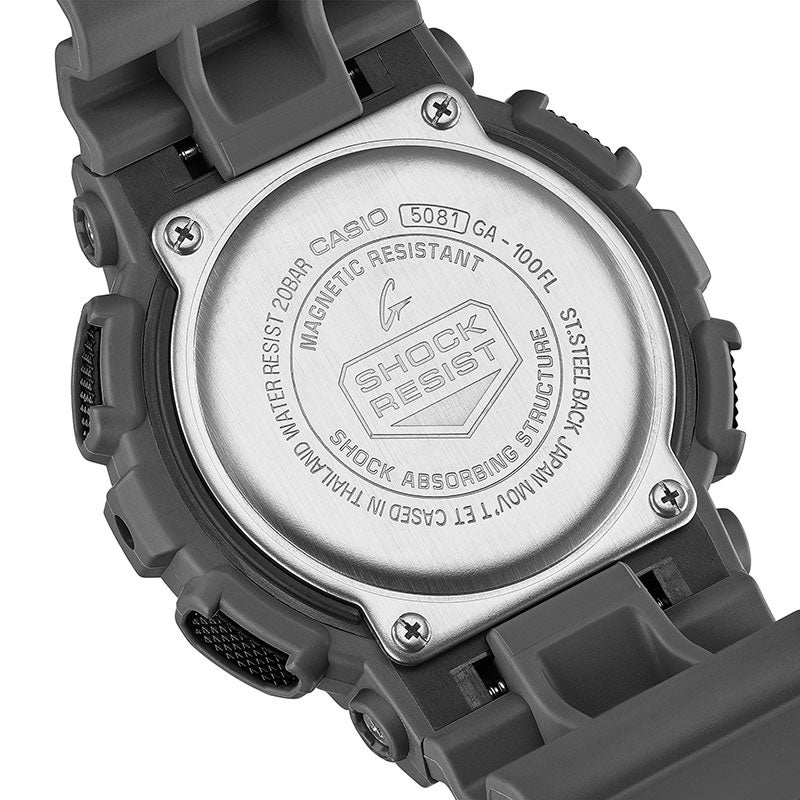 G-SHOCK ANALOG-DIGITAL GA-100 Series ジーショック アナログ デジタル GA-100FL-8AJF