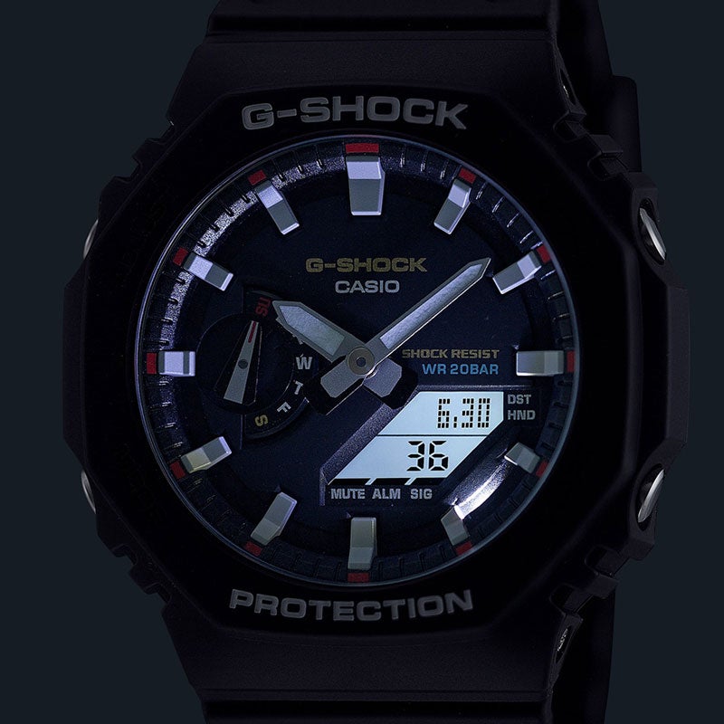 G-SHOCK ANALOG DIGITAL 2100 Series ジーショック アナログ デジタル GA-2100RL-1AJF