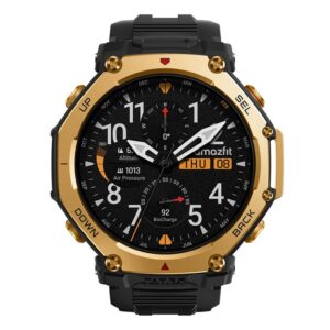 Amazfit T-Rex 3 Pro 48mm Black Gold アマズフィット ティーレックス スリー プロ 48mm ブラックゴールド sp170078-C238