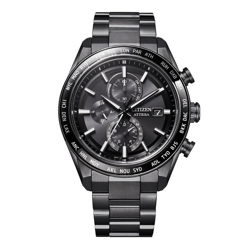 CITIZEN ATTESA ACT Line Black Titanium Series シチズン アテッサ アクトライン ブラックチタンシリーズ AT8294-59E