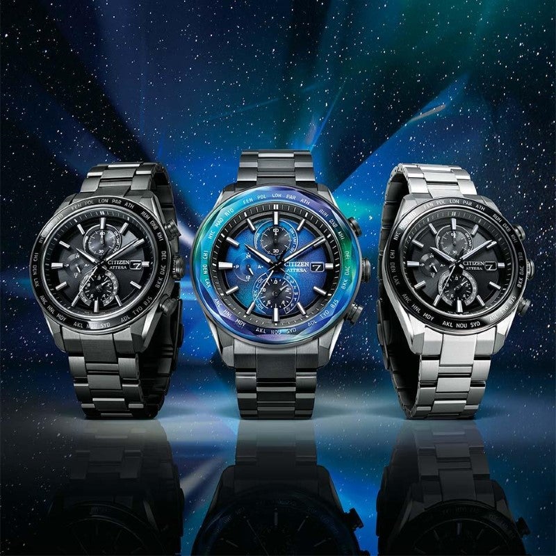 CITIZEN ATTESA ACT Line Black Titanium Series シチズン アテッサ アクトライン ブラックチタンシリーズ AT8294-59E
