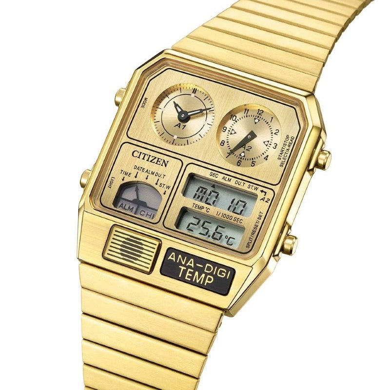 RECORD LABEL Metallic ANA-DIGI TEMP レコードレーベル メタリック アナデジテンプ JG2103-56P