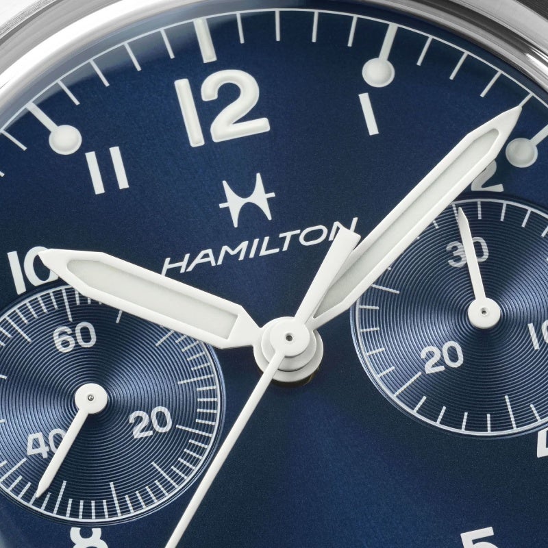 HAMILTON KHAKI AVIATION PILOT PIONEER MECHANICAL CHRONO ハミルトン カーキ アビエーション パイロット パイオニア メカニカル クロノ H76409140