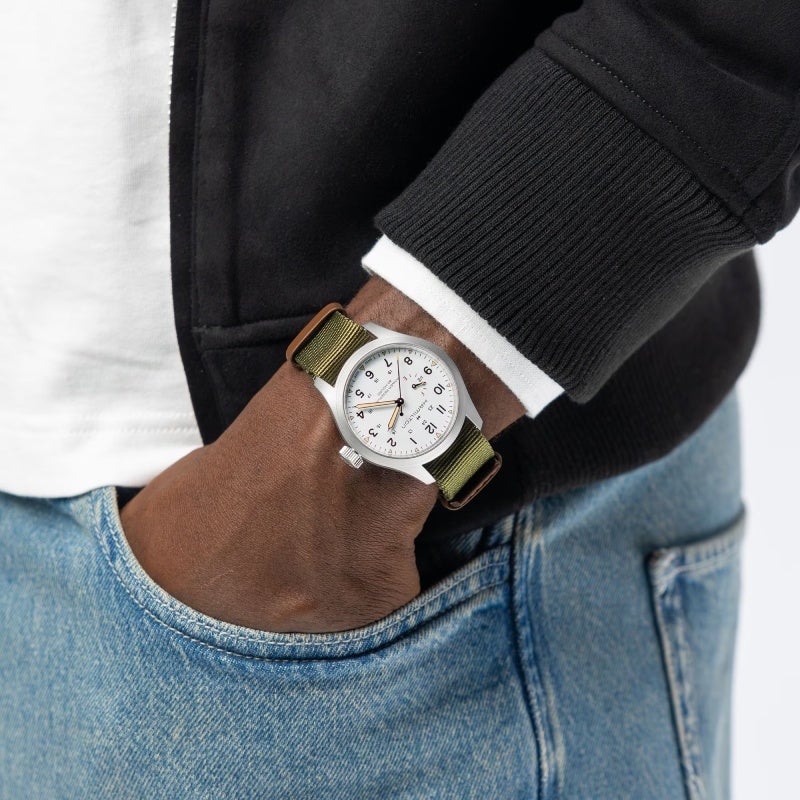 HAMILTON KHAKI FIELD MECHANICAL POWER RESERVE 40mm ハミルトン カーキ フィールド メカニカル パワーリザーブ 40mm H69509910