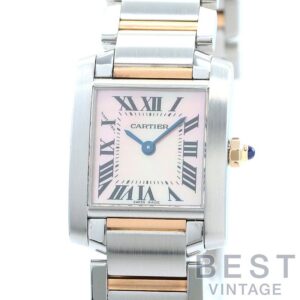 【中古】CARTIER TANK FRANCAISE SMALL MODEL カルティエ タンク フランセーズ SM W51027Q4