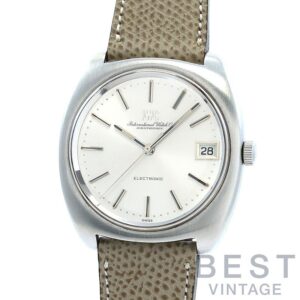 【中古】IWC ELECTRONIC CALENDAR TUNING FORK WATCH アイ・ダブリュー・シー エレクトロニック カレンダー 3402