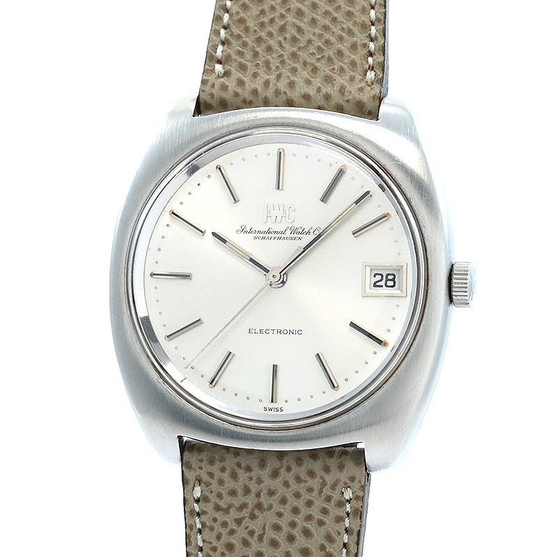 【中古】IWC ELECTRONIC CALENDAR TUNING FORK WATCH アイ・ダブリュー・シー エレクトロニック カレンダー 3402