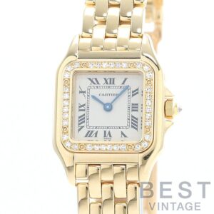 【中古】CARTIER PANTHERE CLASSIQUE ET FIGARO SMALL MODEL カルティエ パンテール クラシック&フィガロ SM WF3070B9