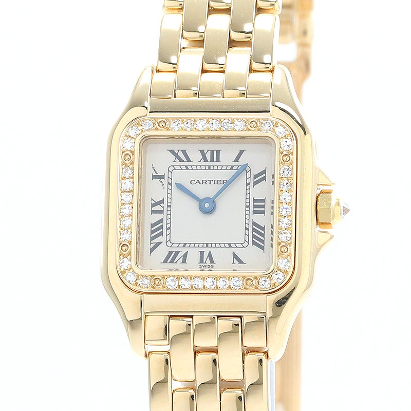 【中古】CARTIER PANTHERE CLASSIQUE ET FIGARO SMALL MODEL カルティエ パンテール クラシック&フィガロ SM WF3070B9