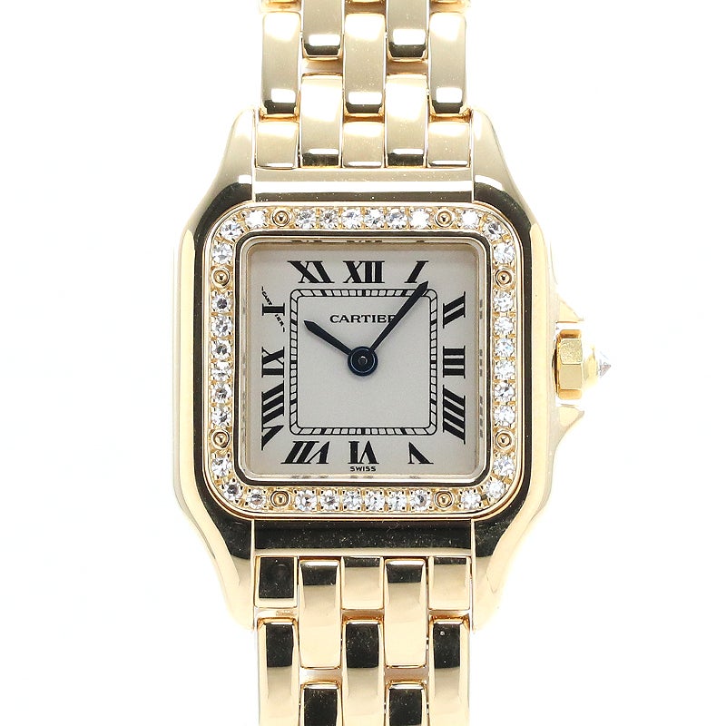 【中古】CARTIER PANTHERE CLASSIQUE ET FIGARO SMALL MODEL カルティエ パンテール クラシック&フィガロ SM WF3070B9