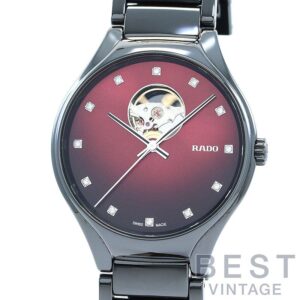 【中古】RADO TRUE ROUND SECRET ラドー トゥルー ラウンド シークレット R27107742 (734.6107.3)